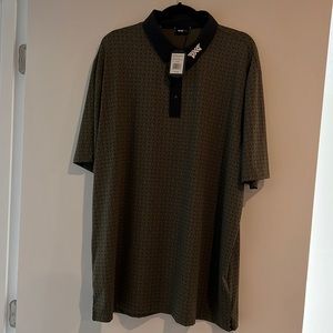 NWT New PXG golf polo shirt Khaki color XL size new with tag. Never worn
